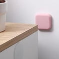 thumbnail image 4 of YardChic 2Pcs Door Stopper Wall Protector, Wall Shield Bumper Guard from Door Knobs, Shock Absorbent Door Handle Stopper, Washable Reusable Shock Absorben for Wall Protection, 1.7x1.7 Inch, 4 of 9