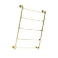 thumbnail image 4 of jifeng Ribbon Organizer Wall 5 Tiers Scarf Rack for Sewing Craft Room Retail Stores Gold, 4 of 9