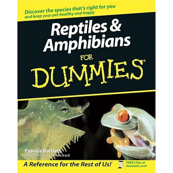 Pre-Owned Reptiles and Amphibians For Dummies (Paperback) 0764525697 9780764525698