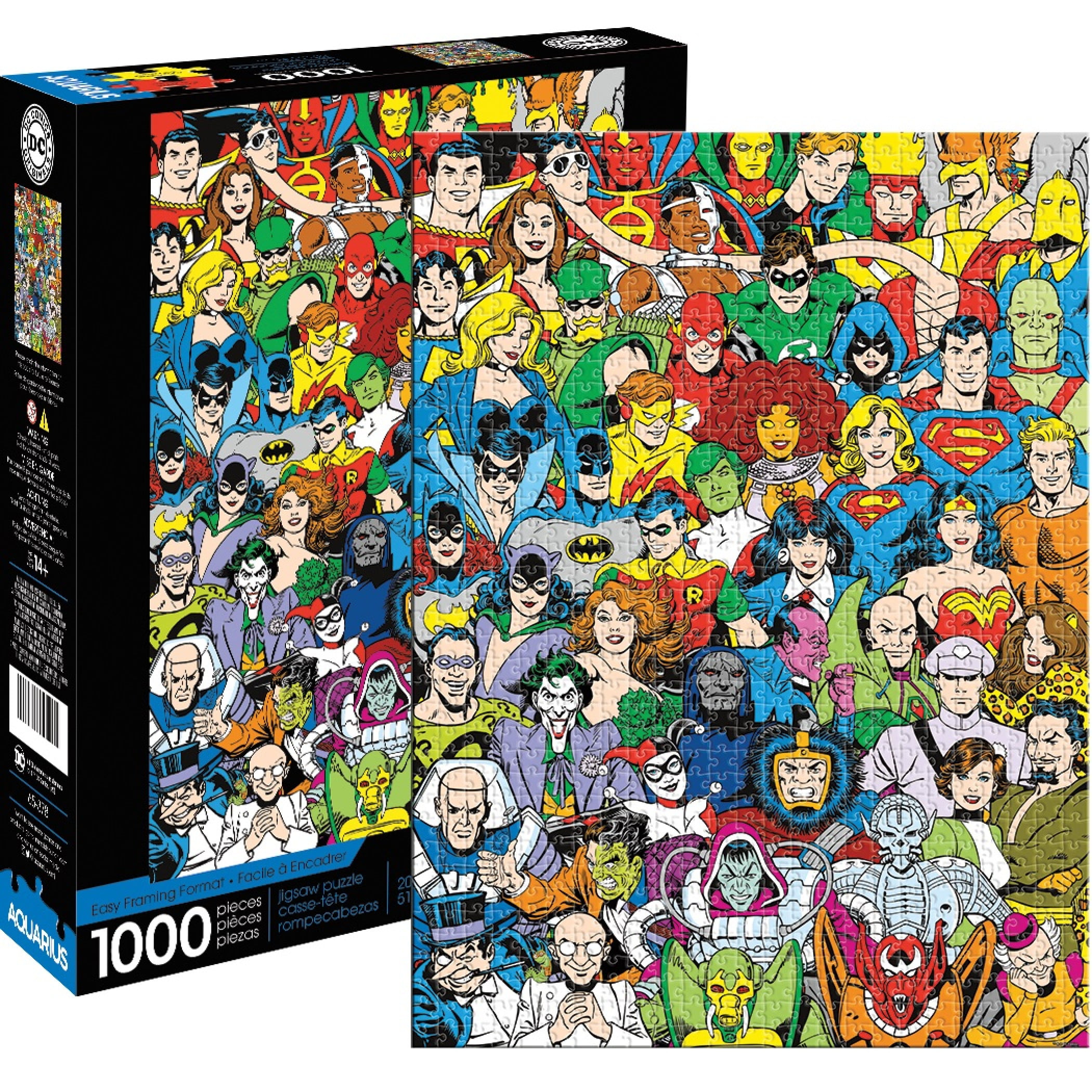 AQUARIUS Marvel Puzzle Supervillains Officially ... 1000 Piece Jigsaw Puzzle 