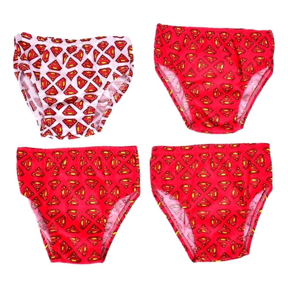 Trusa Superman Talla 3 Superman Multicolor para Bebé 4 Piezas