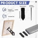 thumbnail image 2 of 750PCS Picture Frame Points Refill Universal Flexible Inserts Point Drivers for Picture Framing, 2 of 5