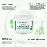 ALIVER Scar Cream, Stretch Marks Remover, Ideal for Acne, C-Section, Burns, Surgical Scars Treatment, Effective for Old and New Scars, 1.7 oz