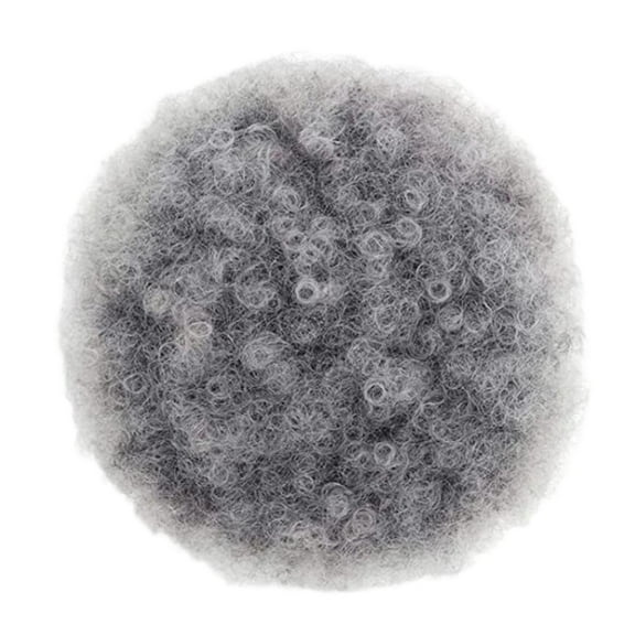 DOLITY 8inch African Short Women Afro Puff Hair Bun for Events Travel Shopping 1BT0906