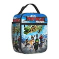 thumbnail image 2 of Ninjago Portable Lunch Bag, Insulated Lunch Box Reusable Lunch Totes Bag For Camping Hiking Travel Picnic, 2 of 8