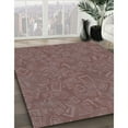 thumbnail image 3 of Ahgly Company Tapis d'Intérieur Lavable en Machine Carré Rose Transitionnel, 8 Pieds Carré, 3 of 7