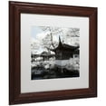 thumbnail image 2 of Trademark Fine Art "Winter Temple" Canvas Art by Philippe Hugonnard, White Matte, Wood Frame, 2 of 4