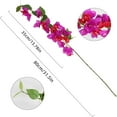 thumbnail image 3 of Bougainvillea Artificial Silk Branches Fake Stems Faux Flower Vines Floral Arrangements, For Home Decor Wedding Table Centerpieces, 1Pcs, 3 of 6