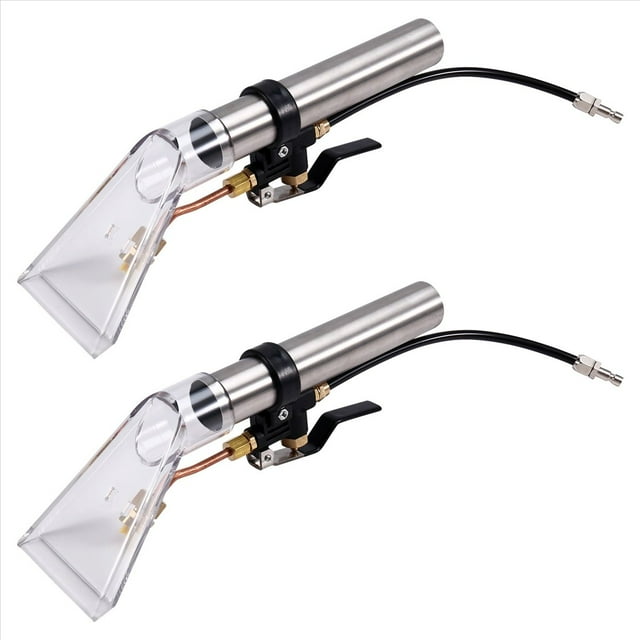 2X Extractor de Limpieza de Alfombras y Tapicería, Boquilla de Lavado para Aspiradora, Limpiador A Vapor, Piezas, Muebles, Limpieza de Automóviles, Herramienta Manual