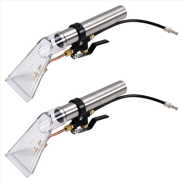 2X Extractor de Limpieza de Alfombras y Tapicería, Boquilla de Lavado para Aspiradora, Limpiador A Vapor, Piezas, Muebles, Limpieza de Automóviles, Herramienta Manual