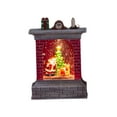 thumbnail image 1 of Christmas Luminous Decoration Landscape Photo Props Christmas Table Centerpieces Fireplace, 1 of 9
