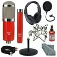 thumbnail image 1 of MXL 550/551 Microphone Ensemble Kit Deluxe Bundle with Samson Headphones, Stand, & Shock Mount + Mic Sanitizer + Cable + FiberTique Cleaning Cloth, 1 of 5