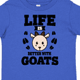 thumbnail image 4 of Inktastic Life is Better with Goats Boys or Girls Toddler T-Shirt, 4 of 5
