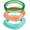Pink Bangle Set, variant on 3pcs Colorful Resin Acrylic Bangle Bracelets Set for Women Wide Chunky Acrylic Bracelets Stackable Geometric Acetate Resin Bangles Stack Plastic Statement Bracelet