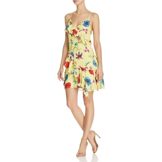 silk mini dress green Lebby Mini Dress in Satin Forest Green