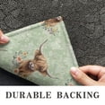 thumbnail image 6 of Green Highland Cow Flower Pattern Door Rugs,Washable Non Slip Door Mats Indoor,Decorative Door Mats,Entry Mat Indoor for Entrance,Bedroom,Kitchen,Bathroom,16"x47", 6 of 6
