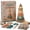E, variant on DIY Sea Glass Lighthouse Kit, Light Up Christmas Coastal Craft Kit, Shells & Pearl Decor, Handmade Beach Theme Holiday Ornament for Adults, Home Tabletop Decoration Gift