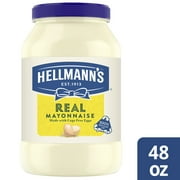 Hellmann's Made with Cage Free Eggs Real Mayonnaise, 48 fl oz Jar