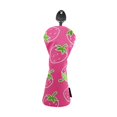 thumbnail image 2 of Funda protectora de madera con estampado de fresas para palos de golf, regalo para golfistas y transporte. Utah, 2 of 9