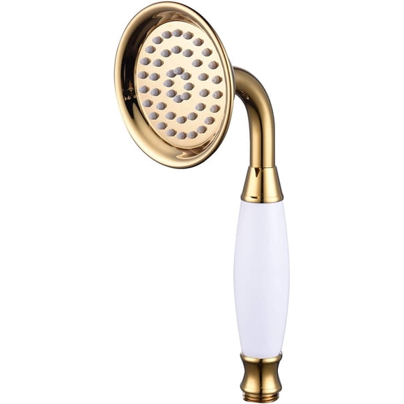 Bathroom Shower Head Brass Handheld Shower Only Gold Shower Head Universal Massage Shower Head,BS126