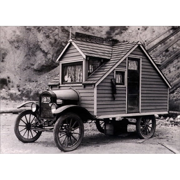 Avanti Press Vintage Mobile Home America Collection Funny Goodbye Card