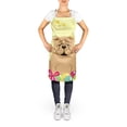thumbnail image 2 of Carolines Treasures BB6124APRON Easter Eggs English Bulldog Fawn Apron Large multicolor, 2 of 4
