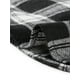 thumbnail image 5 of CAMISAS DE CUADROS PARA MUJER INSPIRE CHIC, CUELLO DE PUNTO, BLUSAS DE BOTONES TAMAÑO S NEGRO, 5 of 6
