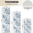 thumbnail image 4 of Pioneer Flower Floral Print Pattern Kitchen Rugs Sets Of 3,Kitchen Runner Rugs Non Skid Washable,Decorative Kitchen Floor Mats for Kitchen,Sink,Laundry,17"x30"+ 17"x47" + 17"x59", 4 of 6