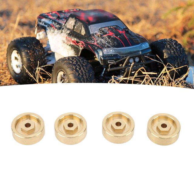 Bloque de Peso de la Rueda RC, Adaptador de Pesas de la Rueda de Latón Livianas de Alta Resistencia Estable Para Hobbyplus 1/18 4WD CP18P RC RC