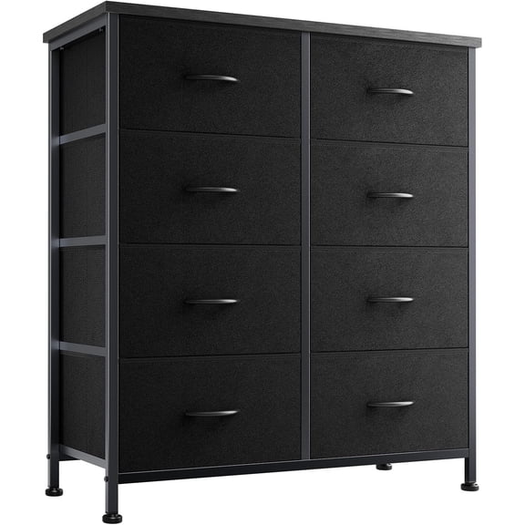 Dresser for Bedroom with 8 Drawers, Tall Fabric Dresser for Storage and Organization, Bedroom Dressers, Chest of Drawers for Living Room, Closet