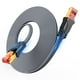 thumbnail image 1 of Cable Ethernet Snowkids Cat 8, 30 pies, 40 Gbps, 2000 Mhz, RJ45, dorado, 1 of 8