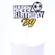 thumbnail image 5 of 18 adornos para tartas de fútbol para niños, decoración para tartas de cumpleaños, recuerdos de fiesta, 5 of 5
