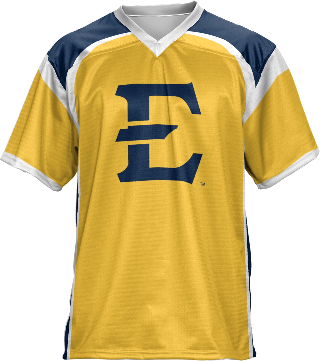 ProSphere Men's ETSU Gold Out University Red Zone Football Fan Jersey