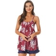 thumbnail image 4 of iiniim Women's Maternity Nursing Tank Top Floral Print Breastfeeding Shirt Vest Loose Blouse, 4 of 7