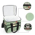 thumbnail image 6 of FORMRS Insulated Cooler Bag 24 Cans Capacity Soft Leakproof Lunch Box with Side Pockets, Lemon Juice, 6 of 7