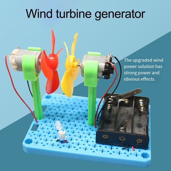 Wind Turbine Kit Educational Resource Environmental Science Hands-On Experience