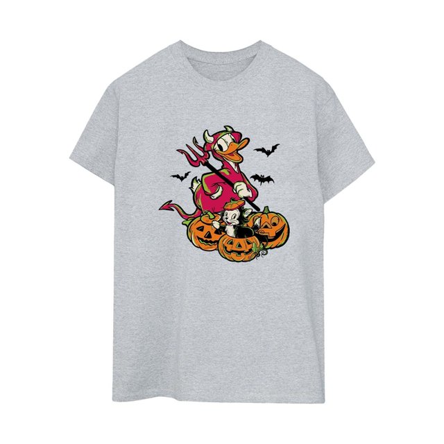Duck T-Shirt Boyfriend en Coton pour Femmes Devil