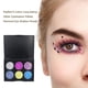 thumbnail image 3 of Paleta Popfeel Sombra de ojos con brillo de larga duración de 6 colores (EK06), 3 of 6