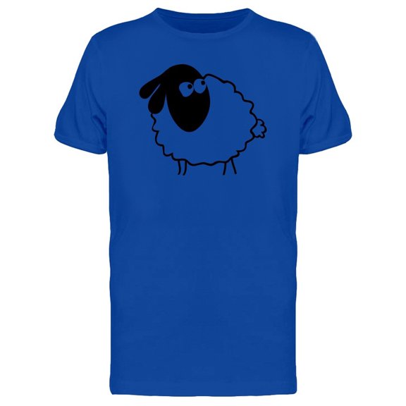 Tiny Cartoon Sheep Tee Men's -Image by Shutterstock