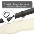 thumbnail image 4 of Outsunny 10' x 13' Replacement Mesh Sidewall Netting for Patio Gazebos and Canopy Tents with Zippers (Sidewall Only), Cream, 4 of 9