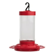 First Nature Hummingbird Feeder, 16 oz, Red, Plastic