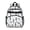 Police and Officer, variant on Police and Fire Red Pattern Backpack for School, Cute School Bag with Adjustable Shoulder Straps and Padded Back, 15.25"x11.5"x5.25"
