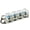 A, variant on Keyboard Fidget Keyboard Fidget Keychain 4-in-1 Decompression Button Set, Mini Finger Clicker Toys for Stress Relief, Focus & Quiet Office or Classroom Play