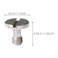Camera Screw Thread Cutter Mobutofu Quick Release Camera Screw Adapter Precision Thread Durable ...