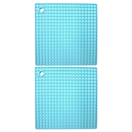 

Kuyiluo Home Placemats Silicone Hot Mats Trivet Pads Heat Insulation Coasters for Kitchen