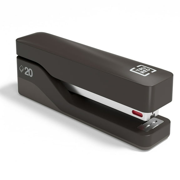 Staples TRU RED Desktop Stapler 20-Sheet Capacity Black TR58083