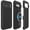 Magnetic Black, variant on TUDIA MergeGrip Case for Google Pixel 10 Pro XL (2025), MagSafe & Pixelsnap Compatible Shockproof Dual Layer Phone Case, Green Lily