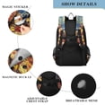 thumbnail image 4 of FORMRS School Backpack 17" Student Travel Bag with Laptop Compartment, Starry Pizza, 4 of 7