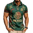 thumbnail image 3 of 2026 New Mexico Soccer Jersey for Men Fans, Mexican Jersey Soccer T-Shirt, Jersey De Mexico Crew Neck Short Sleeve Football Apparel Outdoor Training Daily T Shirt for Adult, 3 of 5