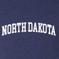 thumbnail image 6 of Wild Bobby State of North Dakota College Style Women Tri-Blend Racerback Tank Top, 6 of 6